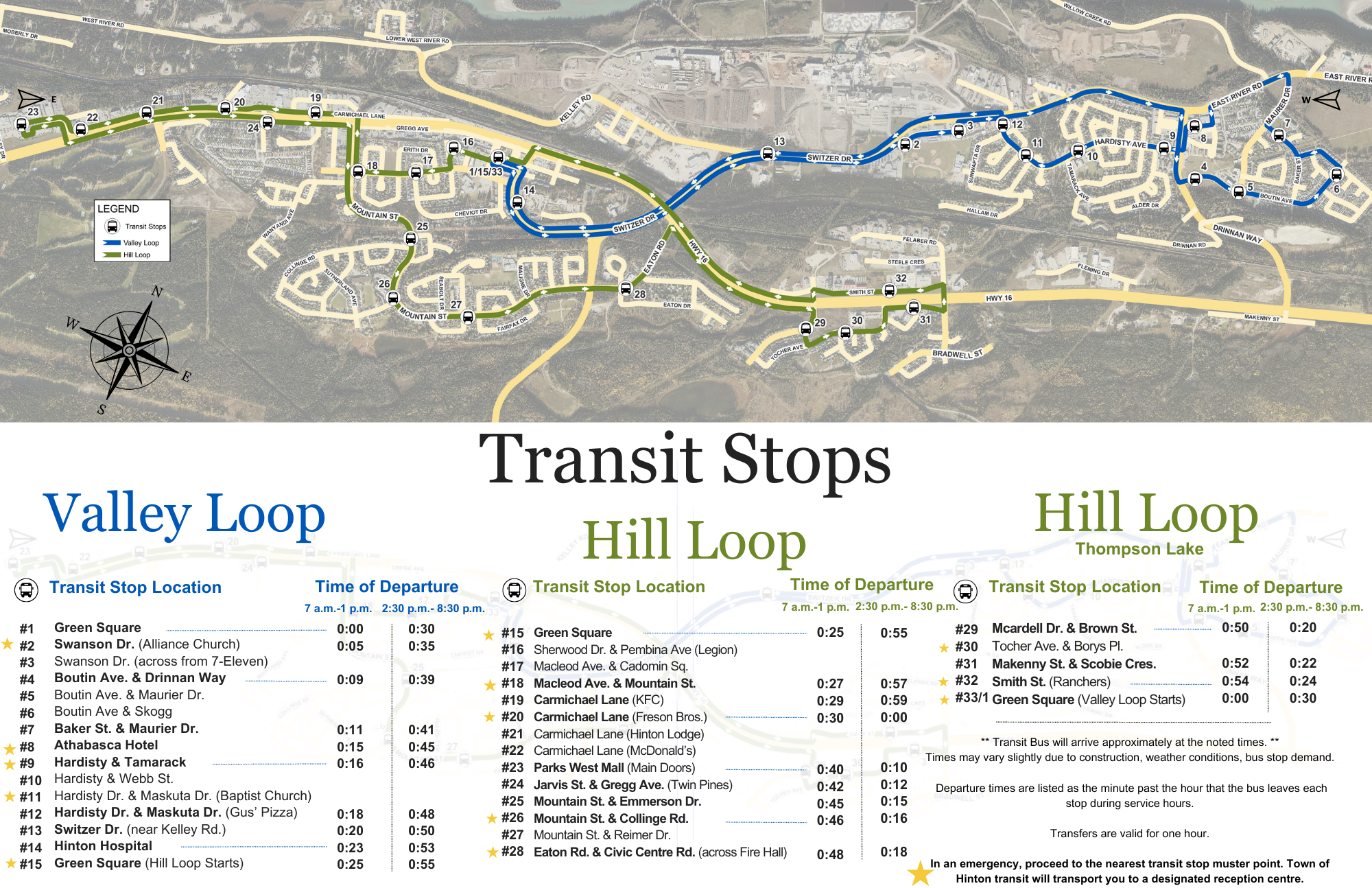 May 2025 Transit Map