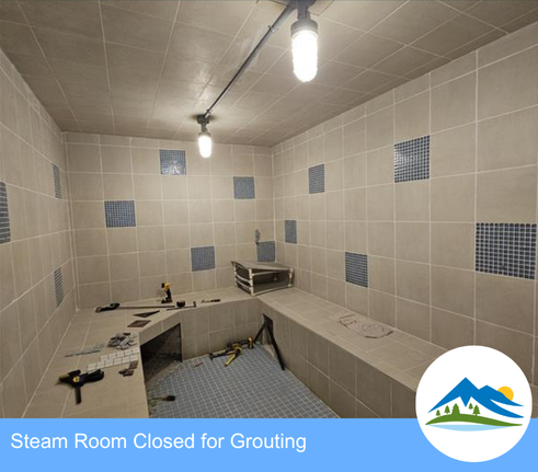 Steam room closed Oct 15 2025