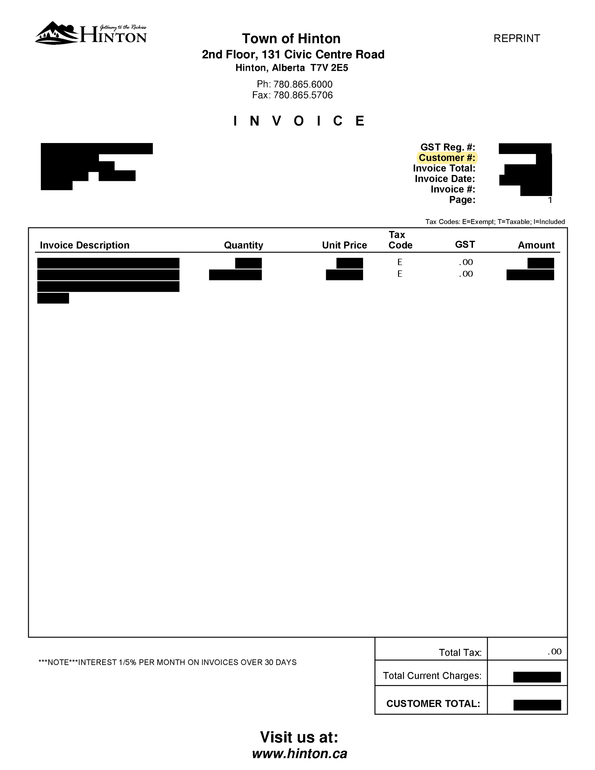 Invoice Sample 2